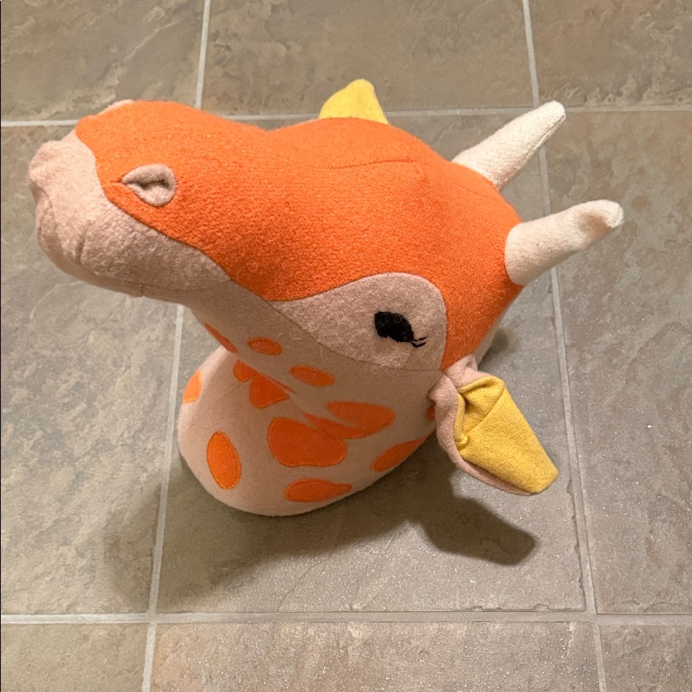 Stuffed Giraffe Wall Decor